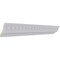 Ekena Millwork 5 1/8"H x 4 3/4"P x 7"F x 94 1/2"L Heaton Crown Moulding MLD05X05X07HE - alternate 5